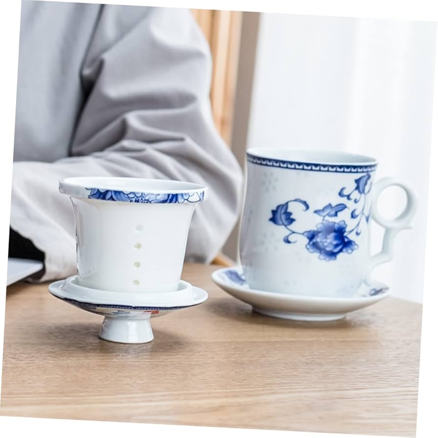 青い絵柄の陶器カップセット 再入荷】【新品】 波佐見焼 マグカップ 380ml Folk Design